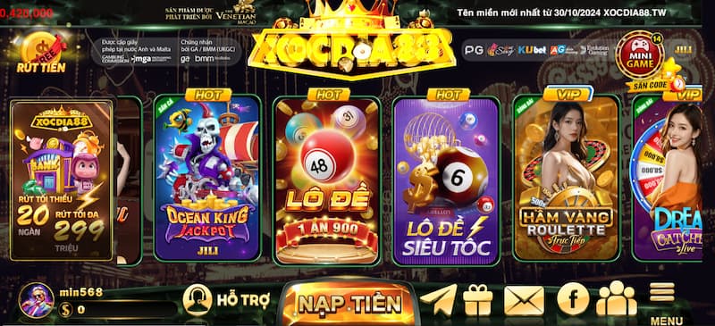 Xổ số lô đề tại Xocdia88 